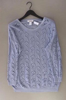 ✅ Linea Tesini Langarmpullover Regular Pullover für Damen Gr. 48, XXL blau ✅ - Bild 1 von 4