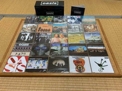 OASIS COMPLETE SINGLES COLLECTION 1994-2005 25 CD JAPAN BOX SET
