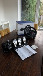 Logitech G29 Racing Steering Wheel Logitech G29 Racing Pedals And Gear Shifter