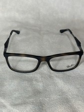 Ray-Ban Eyeglass RX 7029 53 5200 Matte HAVANA DARK BROWN Square Frame 53-17 145