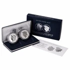 2024 Morgan and Peace Silver Dollar $1 Reverse Proof 2 Coin Set