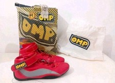 Scarpe Corsa  OMP Rosse Taglia 42 Auto Kart