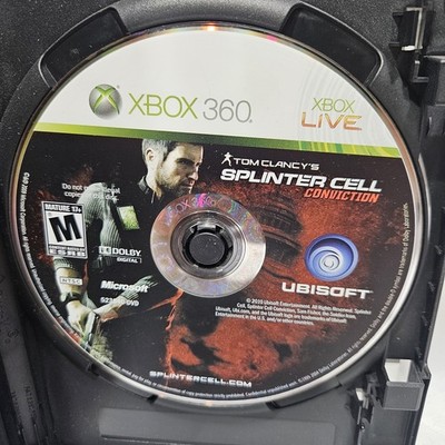 Tom Clancy's Splinter Cell: Conviction (Microsoft Xbox 360, 2010) 