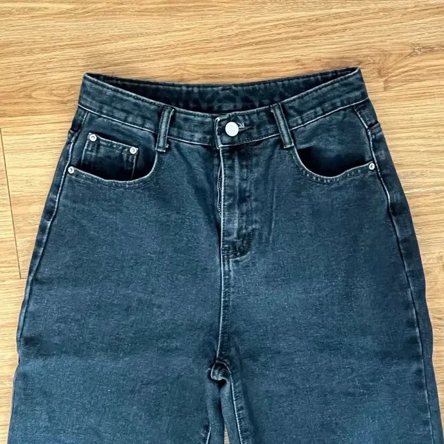 Wide Fit Blue Denim Jeans M Size Men’s Casual Straight Leg Pants