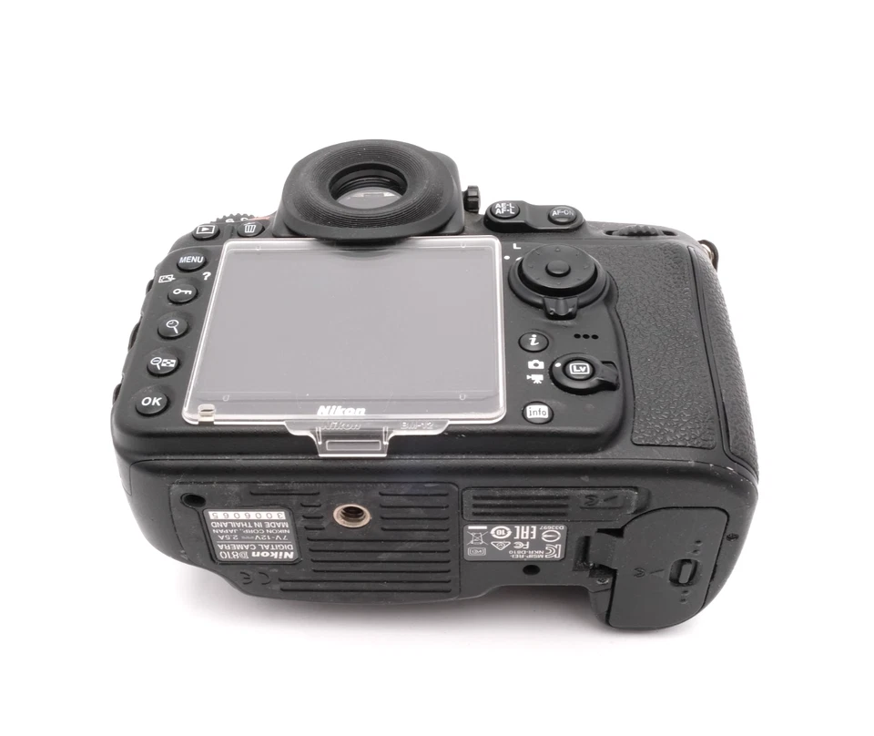 Nikon D810 36.3MP DSLR Camera - Black (Body Only) - Image 3 of 4