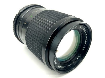 Minolta MC Tele Rokkor-QD 135mm 1:3.5 Festbrennweite (Minolta MD) Text lesen!