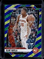 2024-25 Panini Prizm Clint Capela Choice Blue, Yellow and Green #161 Hawks