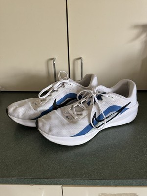 Nike - Downshifter 13 Men's Running Shoes FD6454-103 White/Blue/Green Size 12.5