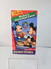 Walt Disney Mini Classics Mickeys Christmas Carol VHS 1997SEALED New Watermark