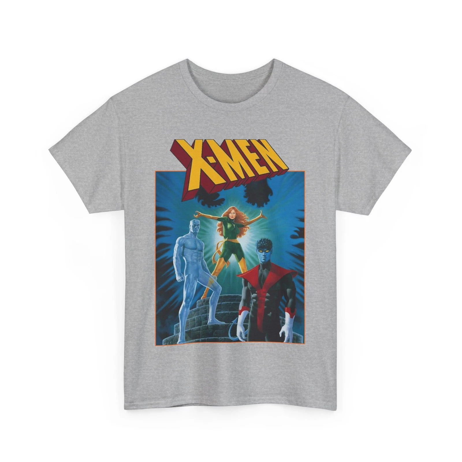 X-Men T-Shirt - Paul Gulacy Art - Phoenix, Nightcrawler - Bizarre Adventures