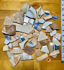 Hand Collected Sea tile Pottery Rare Underwater Natural Authentic One Pound