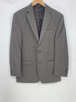 Chaps Sportcoat Suit Jacket Blazer Mens 40R Gray Bag 2