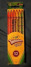 CRAYOLA TWISTABLES COLORED PENCILS 12 PACK