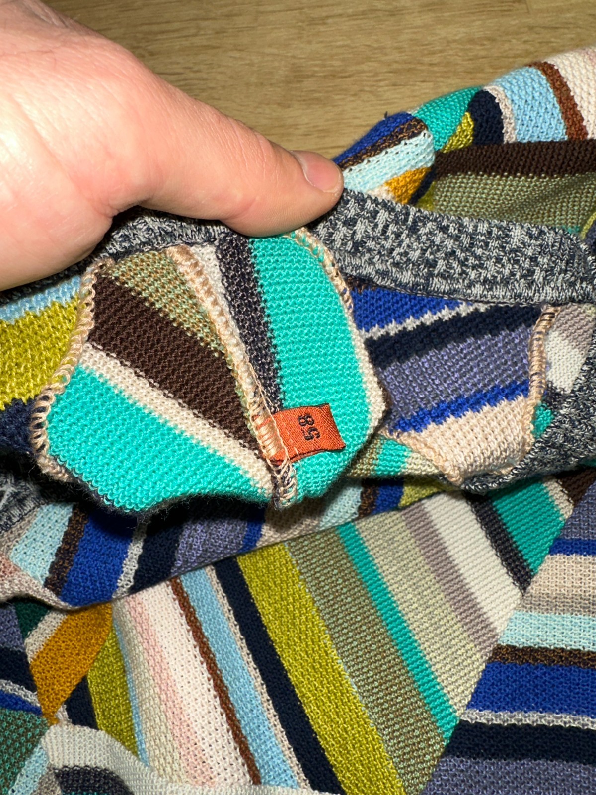 Missoni Limited Edition Patchwork Knit Cardigan I… - image 11