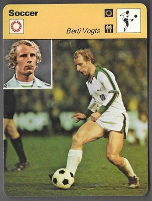 1977-79 Sportscasters - Series 62 Berti Vogts #62-03 Lausanne