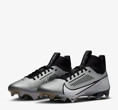 Nike Vapor Edge Pro 360 2 Grey Black Football Cleats DA5456-002 Men s Size 7.5