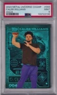 2023 Caleb Williams Metal Universe Champions Aqua Rookie #004 Bears PSA 9