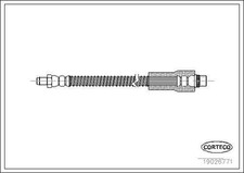 Flexible de frein Peugeot 405