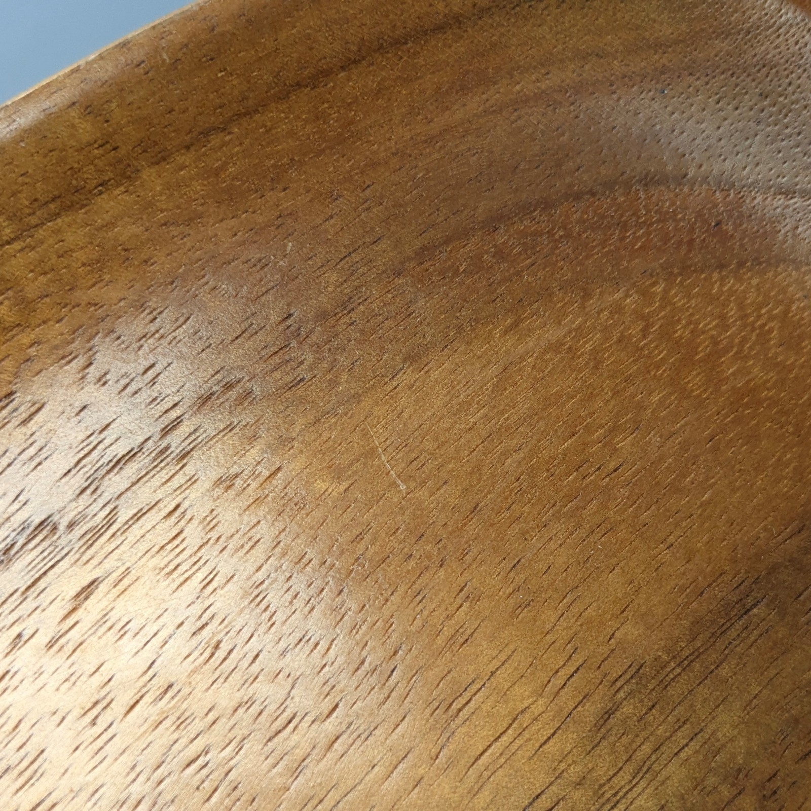 Blair Hawaii Koa Wood Square Tray 11.75 inch Curly Koa Wood Vintage Tray