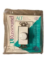 Russound ALT-2 DU 126 Watt Impedance Matching Volume Control White, Light Almond