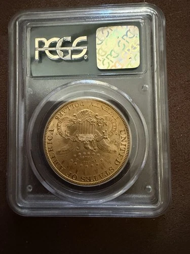 PCGS MS61 1899 $20 Double Eagle Gold Coin Pre-1933 Uncirculated