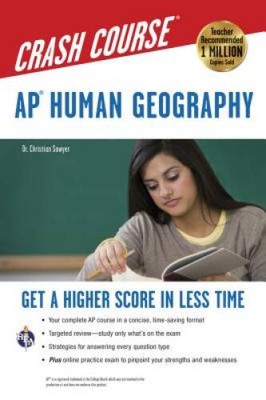 APÂ  Human Geography Crash Course Book + Online (Advanced Placement  - VERY GOOD