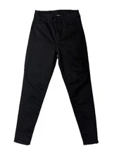 American Eagle Super Hi-Rise Jegging Jeans Size 4 Black Next Level Stretch Denim