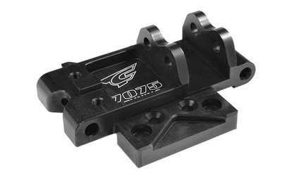 Team Corally Center Diff Plate Chassis Brace Holder Swiss Made 7075 T6 Black Mad