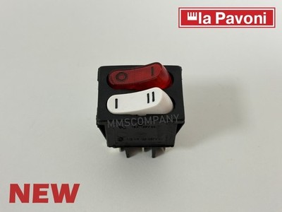 La Pavoni Parts - Double Switch 16A 125/250V for Mignon, Professional - 435059