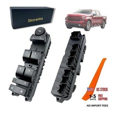 20835552 Front Driver Side Master Power Window and Door Lock Control Switch