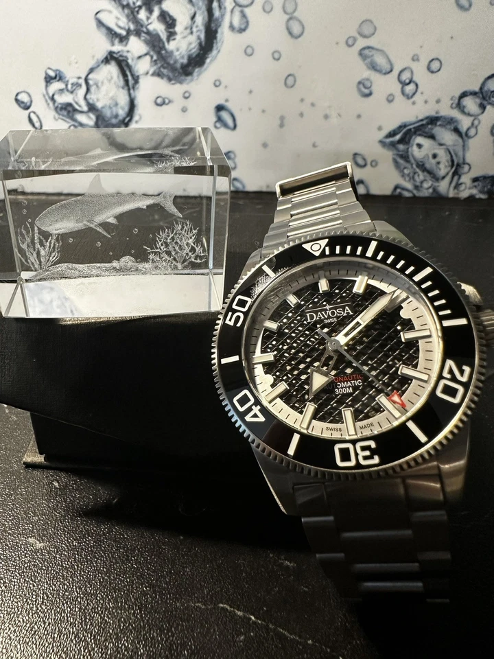 Davosa Argonautic 41 Shark Diver Schwarz NEU LIMITIERT ! - Bild 4 von 4