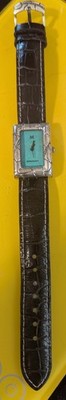 VINTAGE METROPOLITAN SILVER WITH TURQUOISE FACE WOMEN'S WATCH BY ECCLISSI?