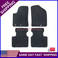 New For 2014-2019 Kia Soul Front & Rear Velour Floor Mats Carpet Black 4PCS