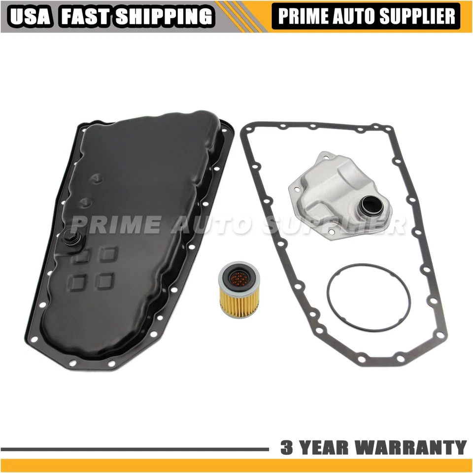 Transmission Oil Pan w/ Filter Fits 2011-17 MItsubishi Outlander Lancer Sport US - Imagem 2 de 4