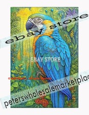 1000 piece jigsaw puzzle Colorful Parrot Rainforest tropical bird