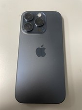 iPhone 15 Pro Back Housing Replacement with Small Parts OEM - Blue - Grade A