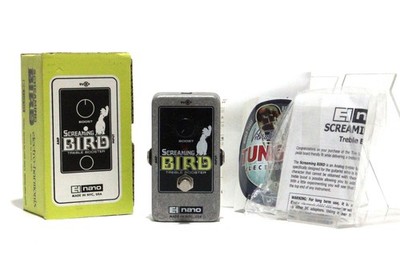electro-harmonix nano SCREAMING BIRD TREBLE BOOSTER Made in NYC, USA Pedal