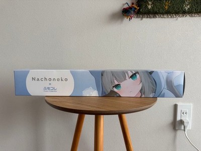 X-raypad Fumokore × Nachoneko Gaming Mousepad Aqua Control Plus Wave 500x500mm
