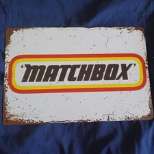 8"X12" Metal Sign Man Cave Wall Art Garage Bar Gas Station Motor Oil Matchbox