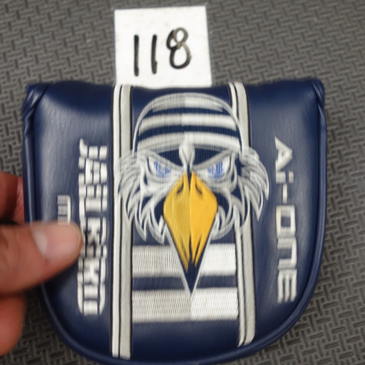 Odyssey AI-ONE Jailbird Mini Mallet putter head cover fast ship