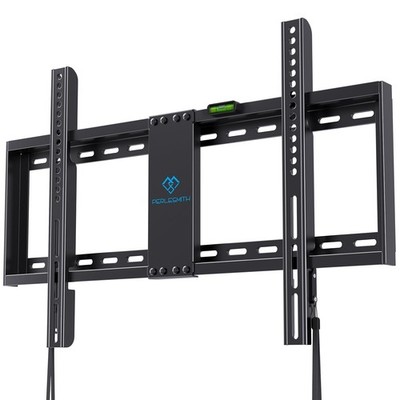 PERLESMITH Fixed TV Wall Mount Bracket for 32-82 Inch LED, LCD, and OLED Flat...