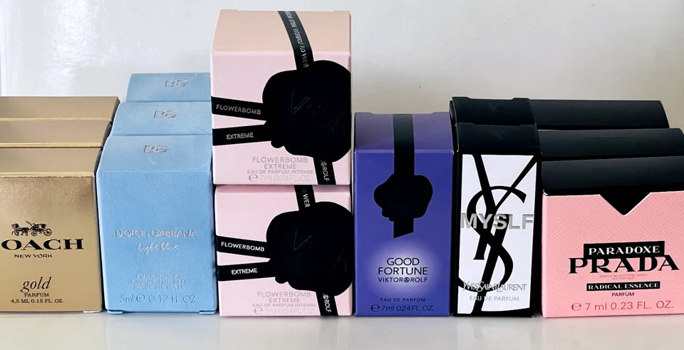 Mini perfume de viaje de diseñador de alta gama para mujer - Elige aroma y envío combinado Foto 4 de 4