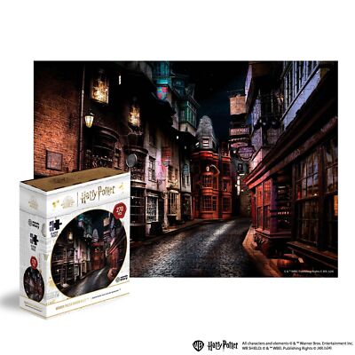 Woods Story Holzpuzzle Winkelgasse mit Geschenkbox Größe L