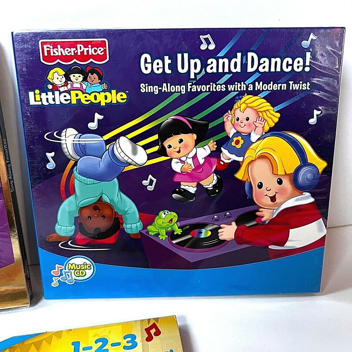 Set of 3 Fisher Price Little People Kid's Music CD's NEW sealed