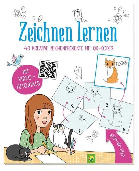 Thumbnail - Zeichnen Lernen - 40 Niedliche Zeichenprojekte Mit Qr-codes