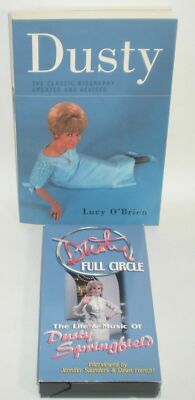 Dusty Springfield ( BOOK & VHS TAPE LOT ) Full Circle Life & Music Lucy O'Brien