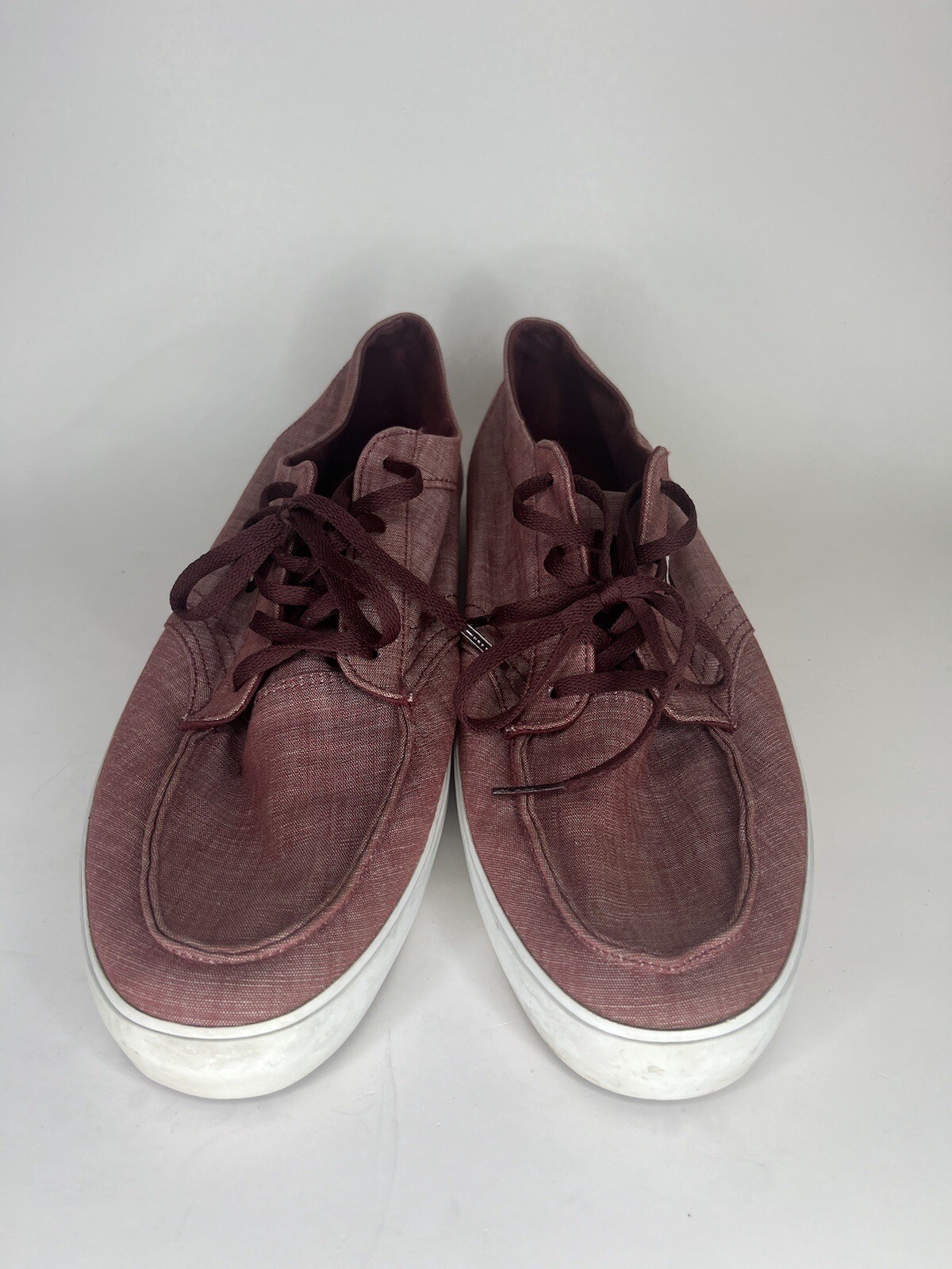 DC Shoes Mens Sz 12 Standard TX Athletic Skateboard Sneakers 303009 Red Fabric