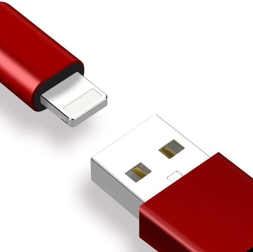 Câble de Charge USB 0,5m / 1m / 2m / 3m pour iPhone 8 XR XS 11 12 13 14 iPad Rapide - Photo 7 sur 11