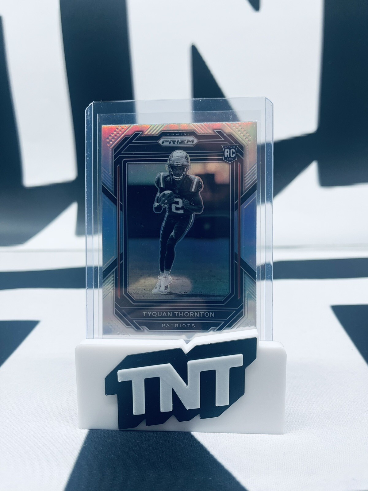 Tyquan Thornton 2022 Panini Prizm Negative Silver Rookie #328