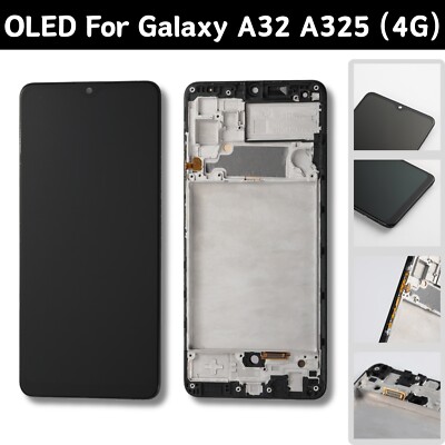 OLED For Samsung Galaxy A32 A325 LCD Display Touch screen Assembly Replacement